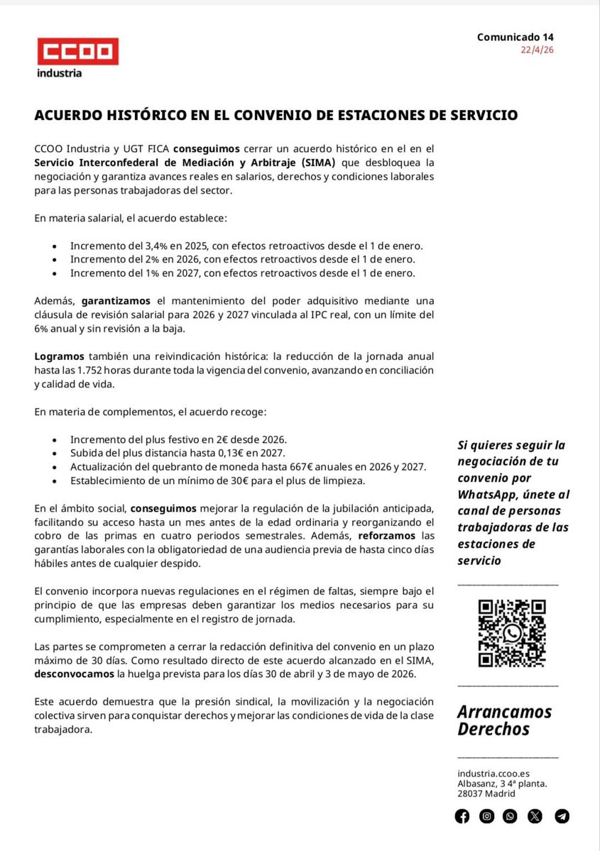 CCOO Industria Sevilla tweet media