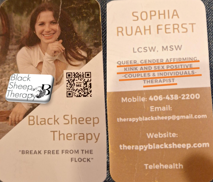 libsofmontana's tweet image. Some business cards should not be found in the hands of young students on playgrounds at schools. 

This one was. Whose young children is she talking to? 

.@libsoftiktok @mt4ltdgov @mtfreedomcaucus @gvsentinel #mtpol #mtleg #mtnews @bozchron @SamUSOH @LizaOrloff @MTGOP