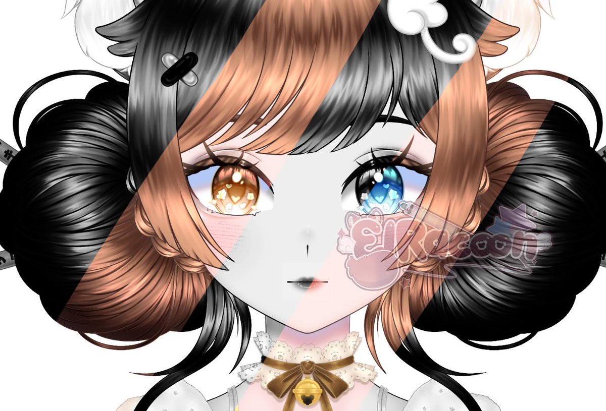 ElRacoon_'s tweet image. Nouveau teaser de la refont de mon vtuber ! 🦝🍟🤎#vt #redebut #vtuber