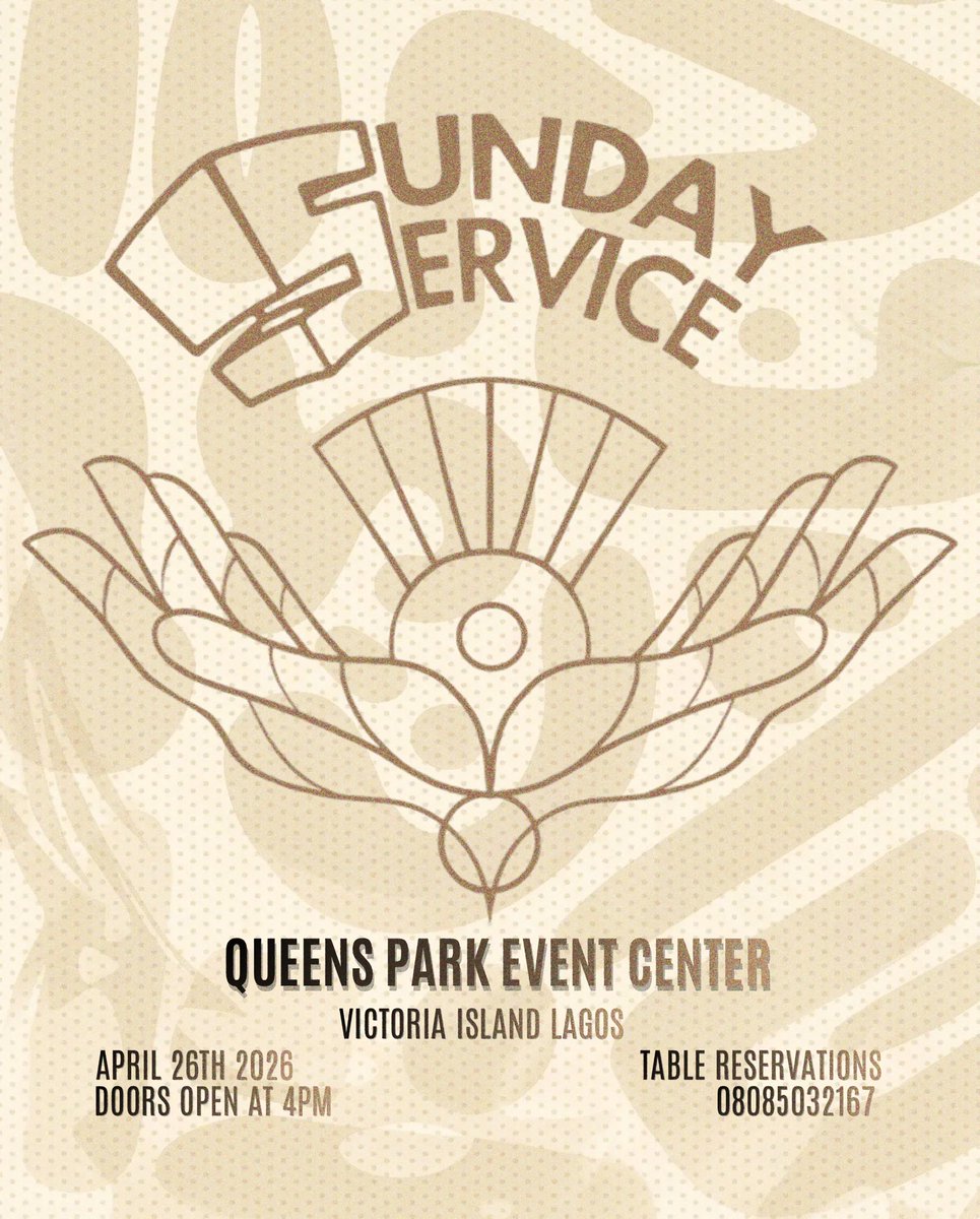 Sunday Service tweet media