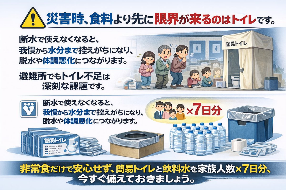 べん｜防災のとなり人 tweet media