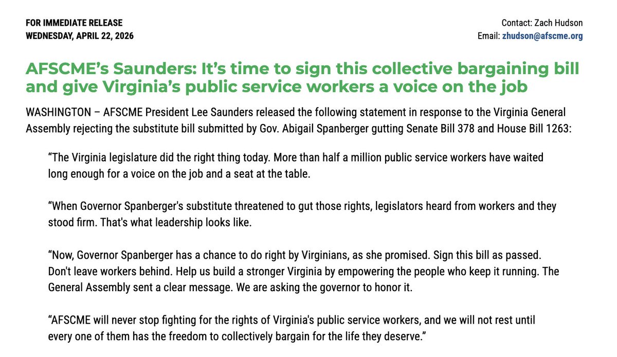 AFSCME tweet media