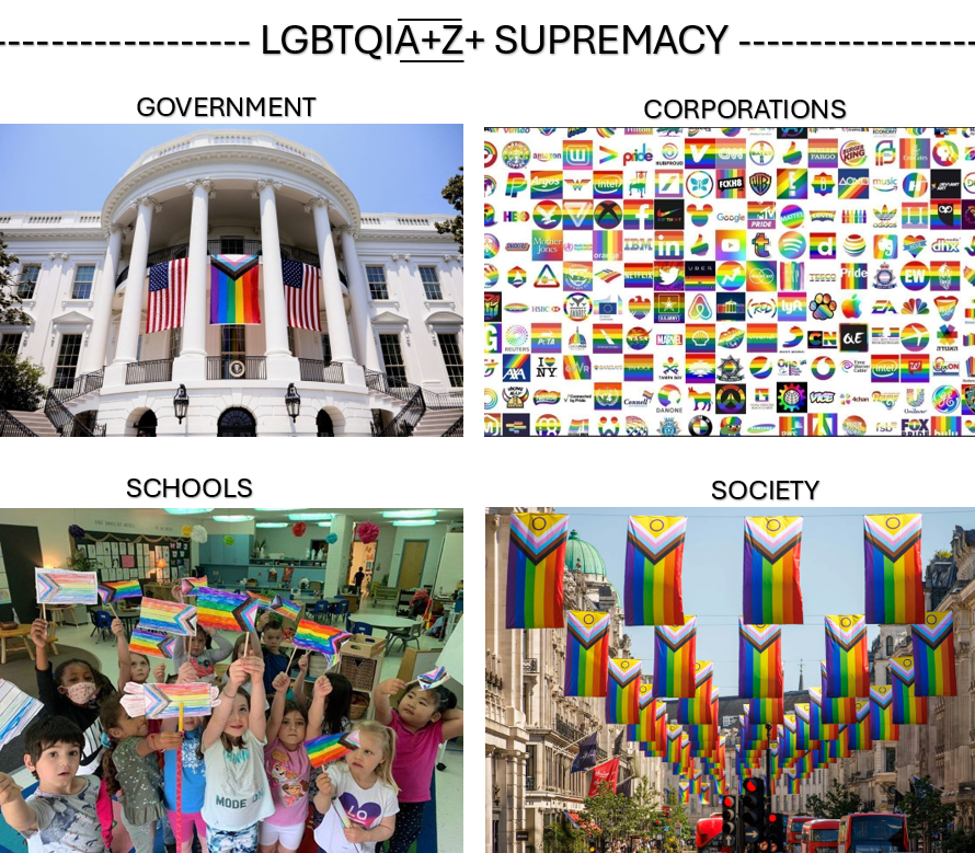RichardAMcGough's tweet photo. @libsoftiktok "Hate is not born in us. Hate is learned." 

Very true! And this is how I learned to hate the flag of the totalitarian LGBTQIA+ cult that corrupted most of our institutions in Western civilization. https://t.co/81ELj6uUXt