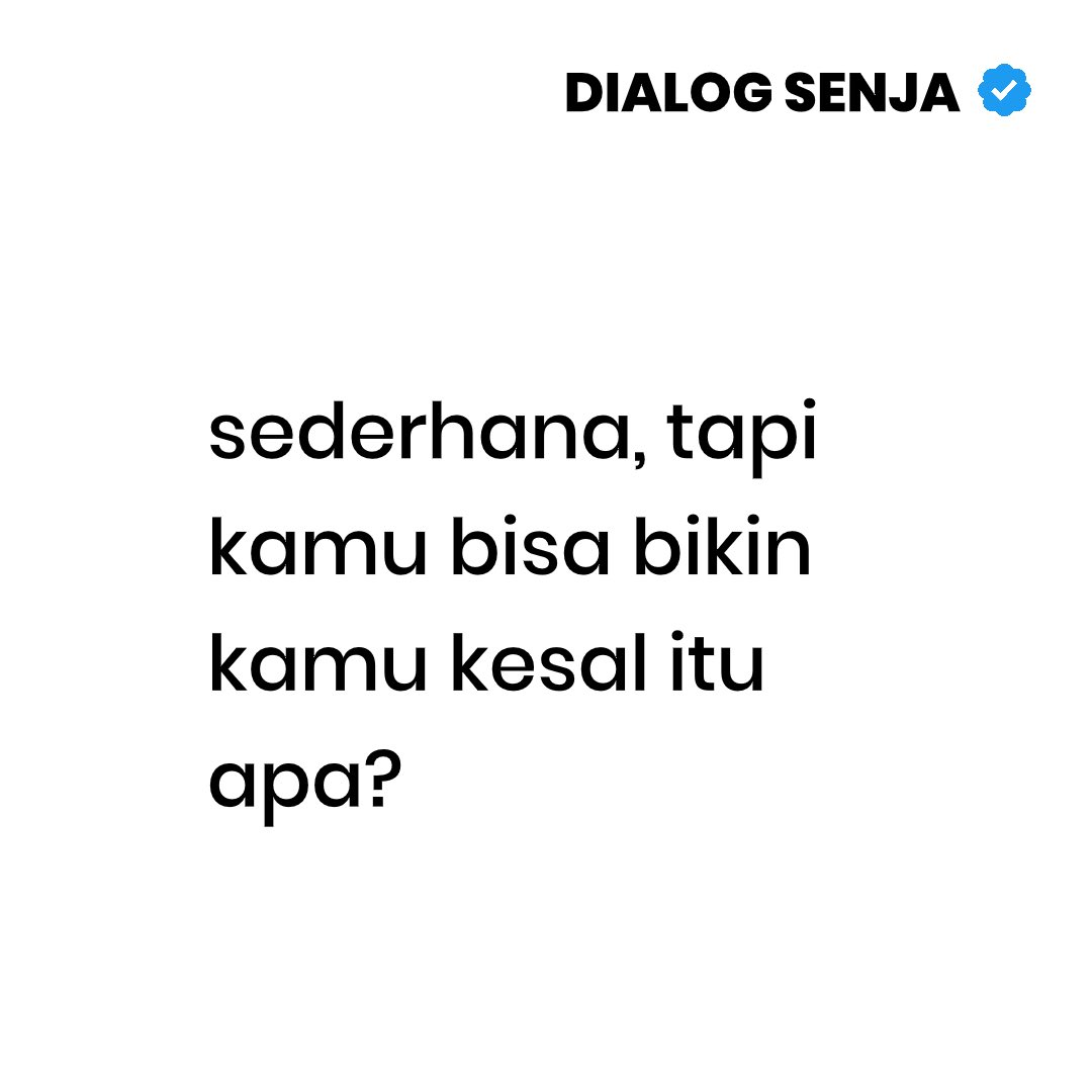 Dialog Senja tweet media