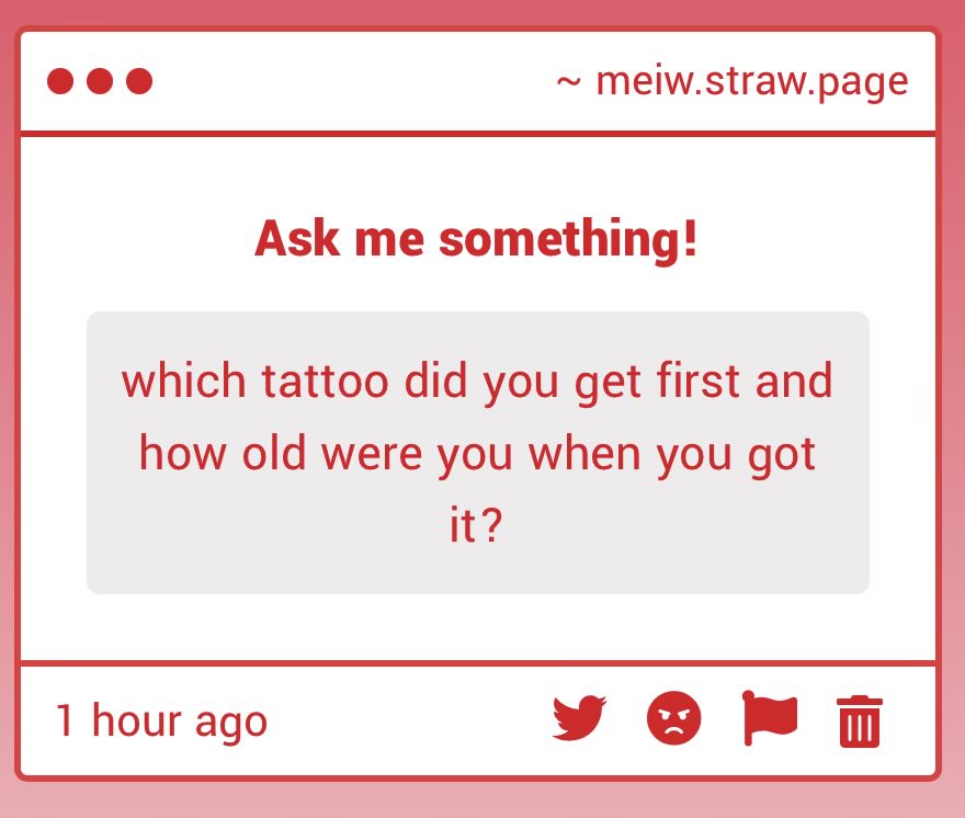meiwcosplay's tweet photo. 1. I like dancing but I CAN NOT DANCE FOR THE LIFE OF ME TRUST ME
So I just stick to listening AHAH 
2. My first tattoo was a stick n poke maid cat on my arm! I think I was like 21 maybe? I don’t remember >o< 3. I have! IT WAS SO WEIRD but I love body horror so I rly enjoyed it!! https://t.co/tqQpOjEn2m