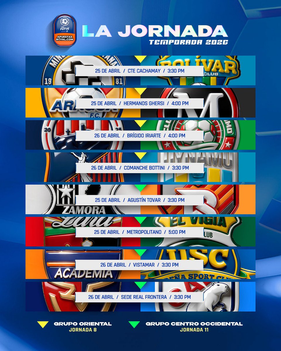 Liga FUTVE 2 tweet media