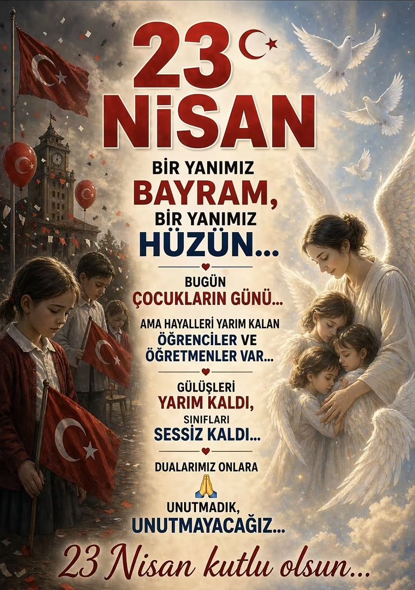 borsac_ky's tweet photo. Kutlu Olsun 🇹🇷🇹🇷🇹🇷

#23NisanUlusalEgemenlikveÇocukBayramı https://t.co/JXoqQOItVh