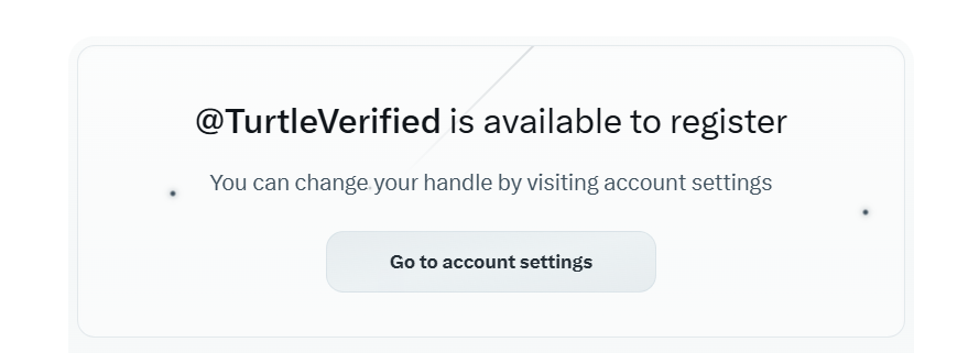 TurtleV3rified's tweet image. @X @XCreators #Handles