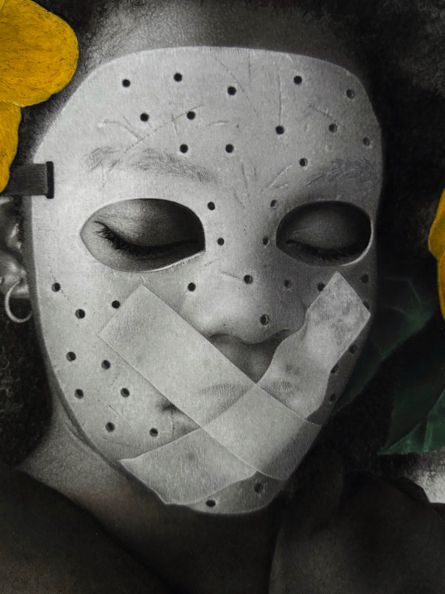 I'm finally done with this.

"Stories we tell our hearts"

Charcoal pencils and acrylics on paper.