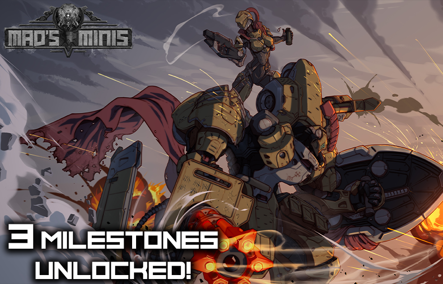 MadsMinis's tweet image. Latebird is LIVE 🚀

3 milestones unlocked
4th is within reach 👀
Don’t miss out:
 myminifactory.com/frontier/saint…

#Latebird #3DPrinting #STL #Tabletop #Wargaming #SciFiMiniatures #Mecha #WarhammerStyle #Miniatures #HighDetail  #frontier #kickstarter