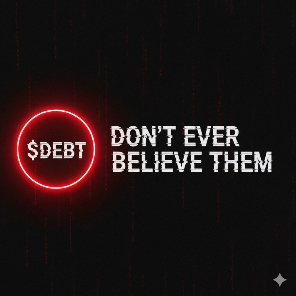 $DEBT tweet media