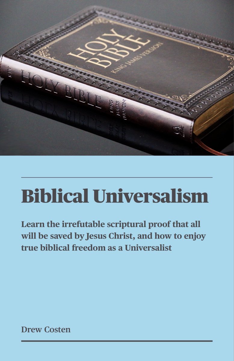 The Biblical Universalist — Drew Costen tweet media