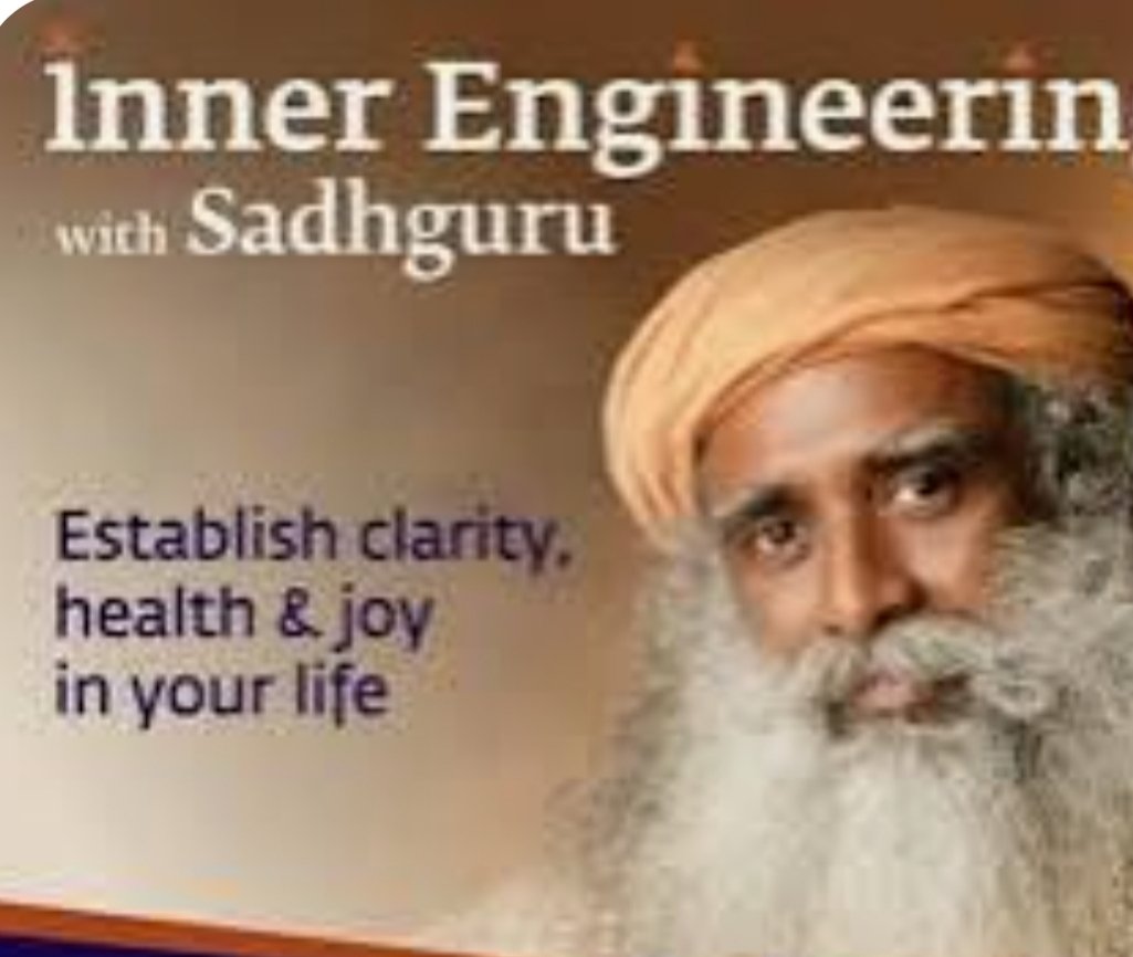 GabriellaCadei's tweet image. We fix everything outside, but forget the "interior."
#InnerEngineering showed me that joy isn’t a goal, it’s the fundamental chemistry of a successful life.
If you’re looking for a sign to change your life, this is it. 🕉️🙌 
Transform your life with Sadhguru.co/IE
#yoga