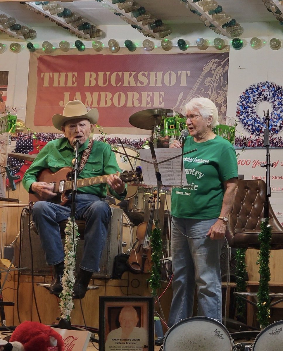 incognito's tweet photo. @reba WWll Veteran Purple Heart Recipient Buck Sloan is turning 102 years old June 1st. Would love to surprise him with some birthday cards!! Buck Sloan c/o The Buckshot Jamboree 7414 Hartman Rd Houston, TX 77049  still plays music at 101 https://t.co/lJ6gI91KuI