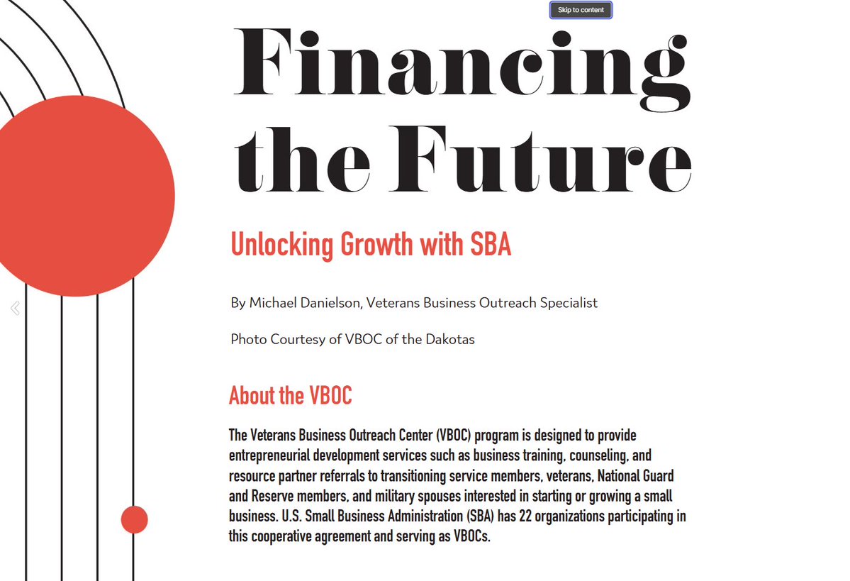 Veterans Business Outreach Center of the Dakotas tweet media