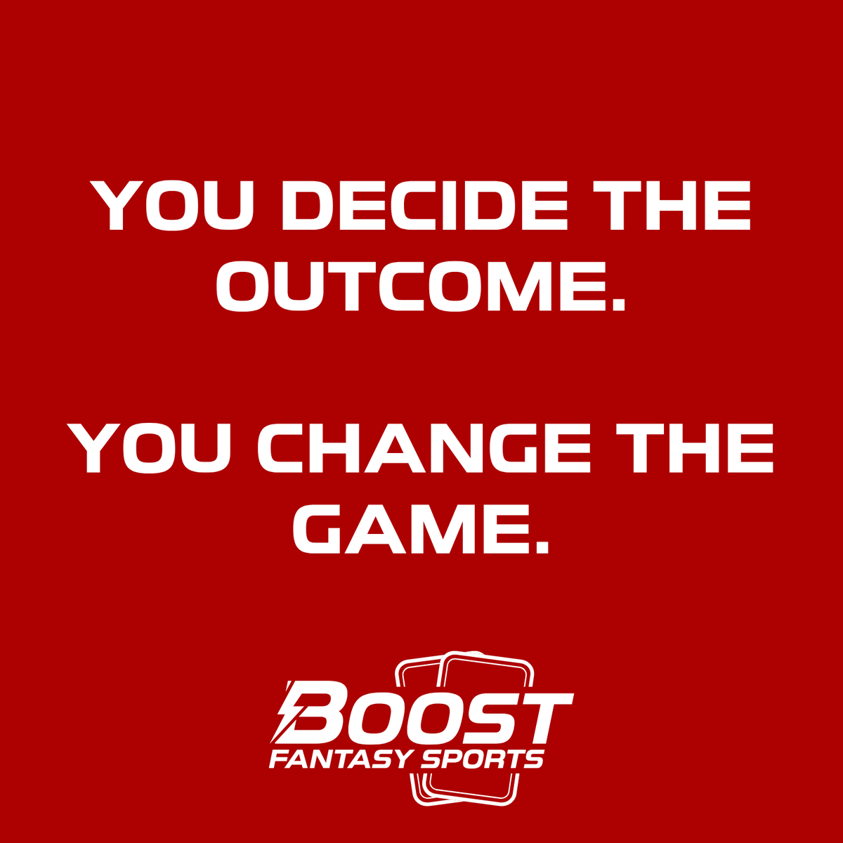 Boost_Fantasy's tweet photo. It’s not just your lineup.
It’s how your players score.⚡️

#BoostFantasySports | #FantasySports https://t.co/4fOicm6Xdw