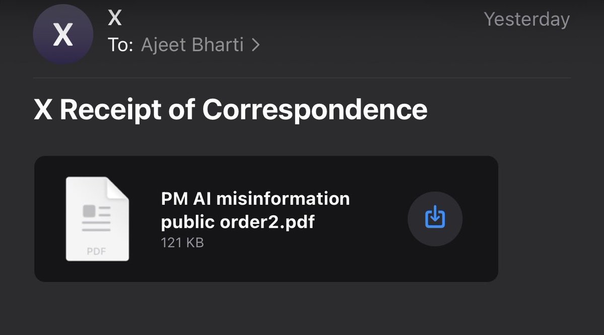 गुजरात सरकार को इस पैरोडी गीत से इतनी समस्या है कि x को दो नोटिस भेजे हैं। सेक्शन 152 BNS (भारत की अखंडता, संप्रभुता पर हमला) और सेक्शन 353 (2) (फेक न्यूज फैलाना जिससे समाज में हिंसा, घृणा फैल सकती है) लगाए गए हैं। एक पीडीएफ का नाम है: khalistan X और दूसरे का: PM AI