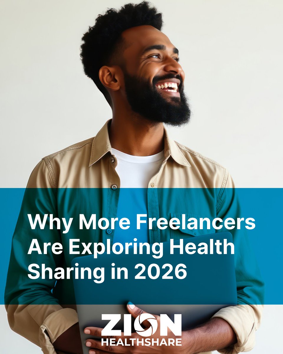 ZionHealthShare's tweet photo. Freelancers and 1099 workers this is for you. https://t.co/BBtEsMPVcj 

Zion HealthShare is not an insurance company. Neither this publication nor membership in Zion HealthShare are offered by an insurance company. Visit https://t.co/8QU9BRHzqe to view your state-specific notice. https://t.co/9SxCBoRJFY
