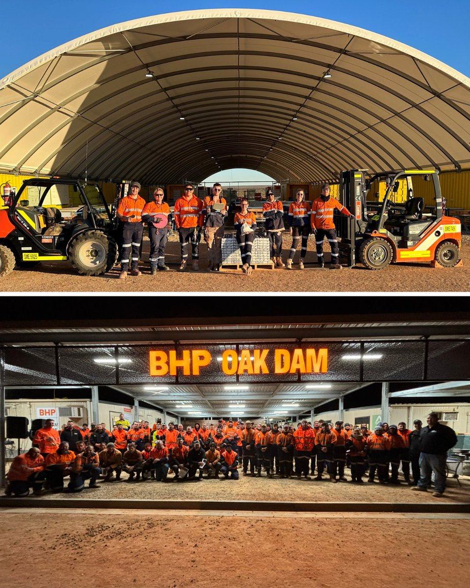 bhp's tweet image. Unlocking South Australia's copper resources. 💪

The Oak Dam exploration hub celebrates two years since opening! 

BHP’s investment in Oak Dam represents a potential further growth opportunity in this location.

👉bhp.co/Su

#Copper #Milestone #Growth