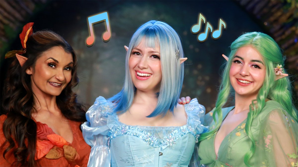 whitneyavalon's tweet photo. Join Anjali Bhimani, Ginny Di, and me in a magical realm for our funny, fabulous, fierce new music video: https://t.co/FwhSpJ9lL5 🧡🩵💚 #DnDivas #Song #Parody #MonsterWeek https://t.co/0e3341mS9x