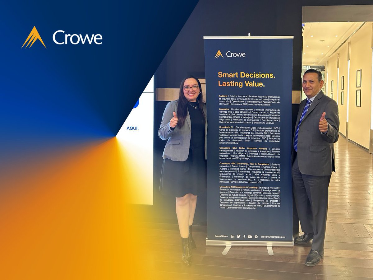 Crowe México tweet media