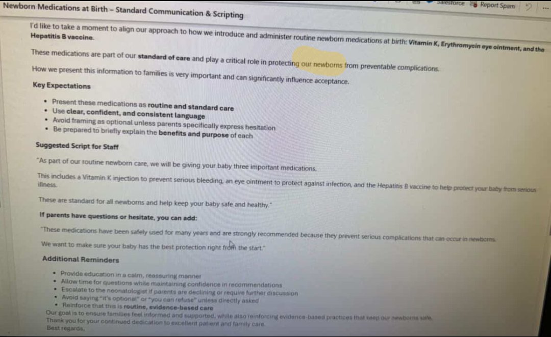 <a href="/AaronSiriSG/">Aaron Siri</a> Just as Concerning,<a href="/aboutKP/">Kaiser Permanente</a>   calls them "OUR" newborns. No, they are the PARENTS newborn
