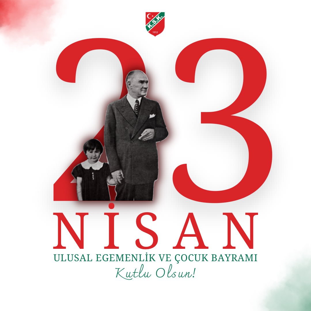 🇹🇷Ulu Önderimiz Gazi Mustafa Kemal Atatürk’ün 23 Nisan 1920’de TBMM’nin açılışı ile birlikte dünya çocuklarına armağan ettiği 23 Nisan Ulusal Egemenlik ve Çocuk Bayramı kutlu olsun.