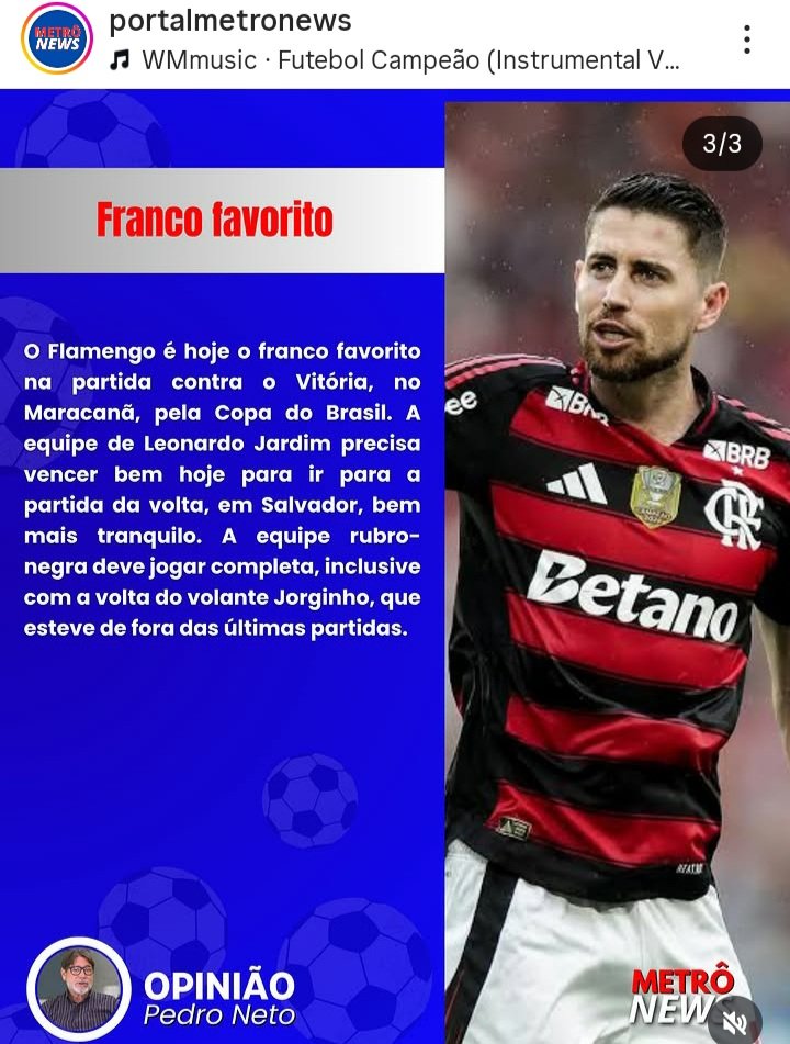 Mais um comentário para o Portal Metrô News