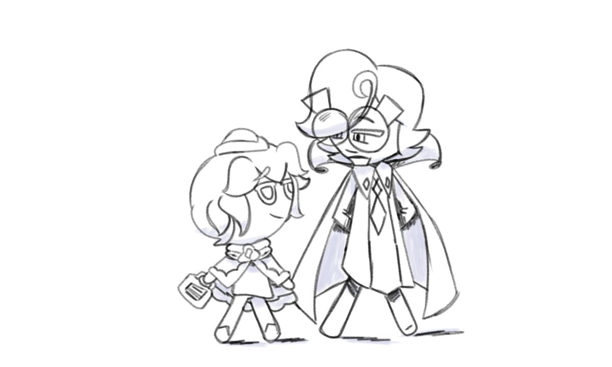 FawfulArt's tweet image. Since Espresso Cookie is going to be on Ovensmash, I did this little sketch with Crepe, because I love to see him as a father figure for them.

#cookierun #ovensmash #espressocookie #strawberrycrepecookie #cookierunfanart