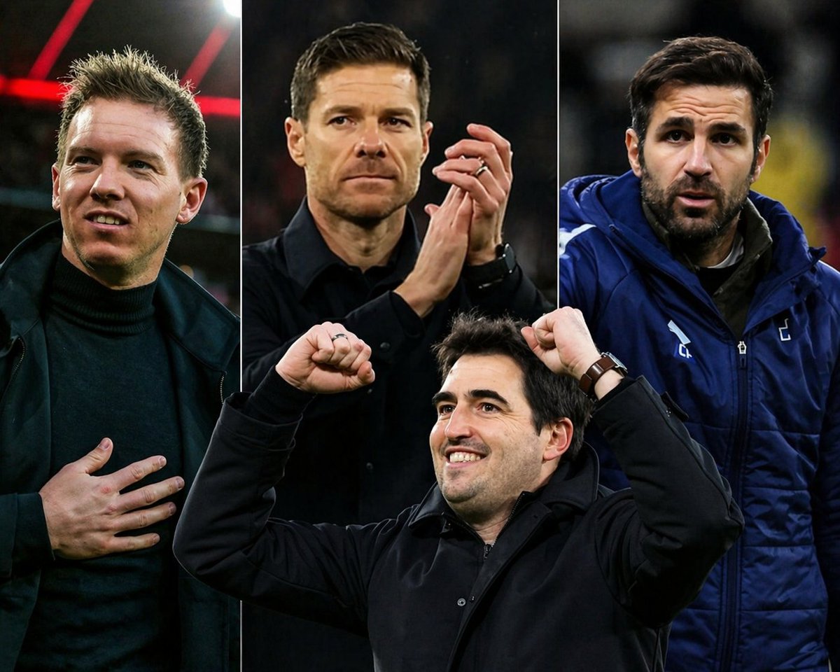 DDonmalio's tweet photo. Chelsea fans 👀 Who are you picking as the next manager?

Julian Nagelsmann
Xabi  Alonso
Cesc Fabregas
Andoni Iraola
#NextManager
#CFC https://t.co/CJq1e6r4Za