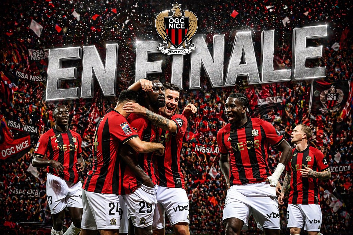 AZFootball0's tweet image. 𝙇𝙀 𝙂𝙔𝙈 𝙀𝙉 𝙁𝙄𝙉𝘼𝙇𝙀 ❤️🖤

Les Aiglons rejoignent Lens en finale de la coupe de France !! Score final 2-0 face à Strasbourg grâce à un doublé de Wahi

#RCSAOGCN #CDF
