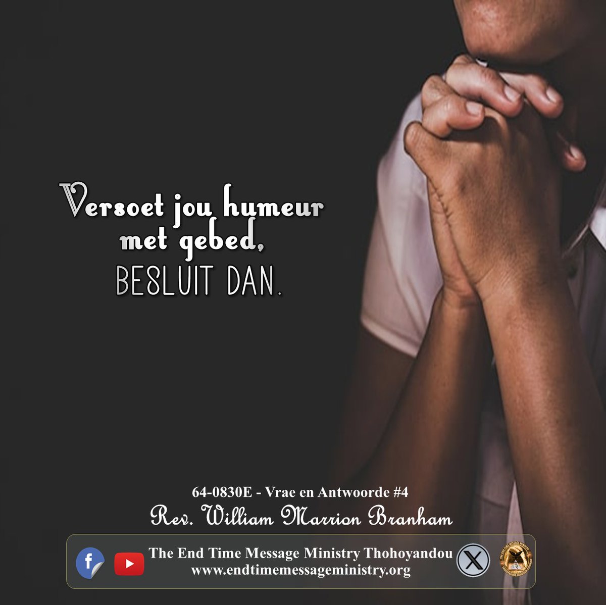 The End Time Message Ministry: Thohoyandou (@thohoyandoum) on Twitter photo 
