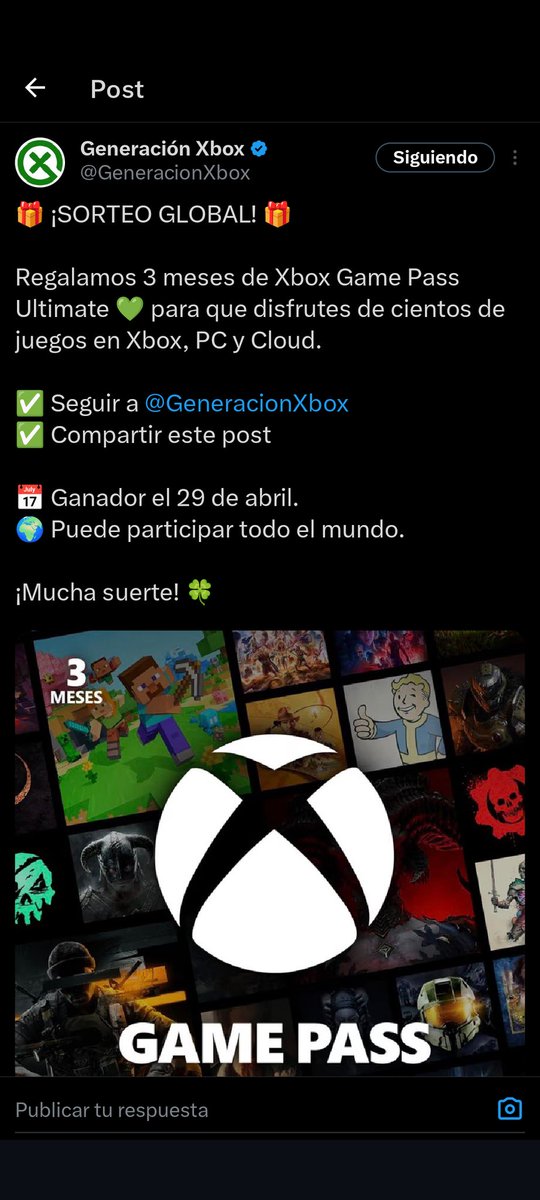 Greysan157's tweet photo. @GeneracionXbox https://t.co/3CaSvRBWp0