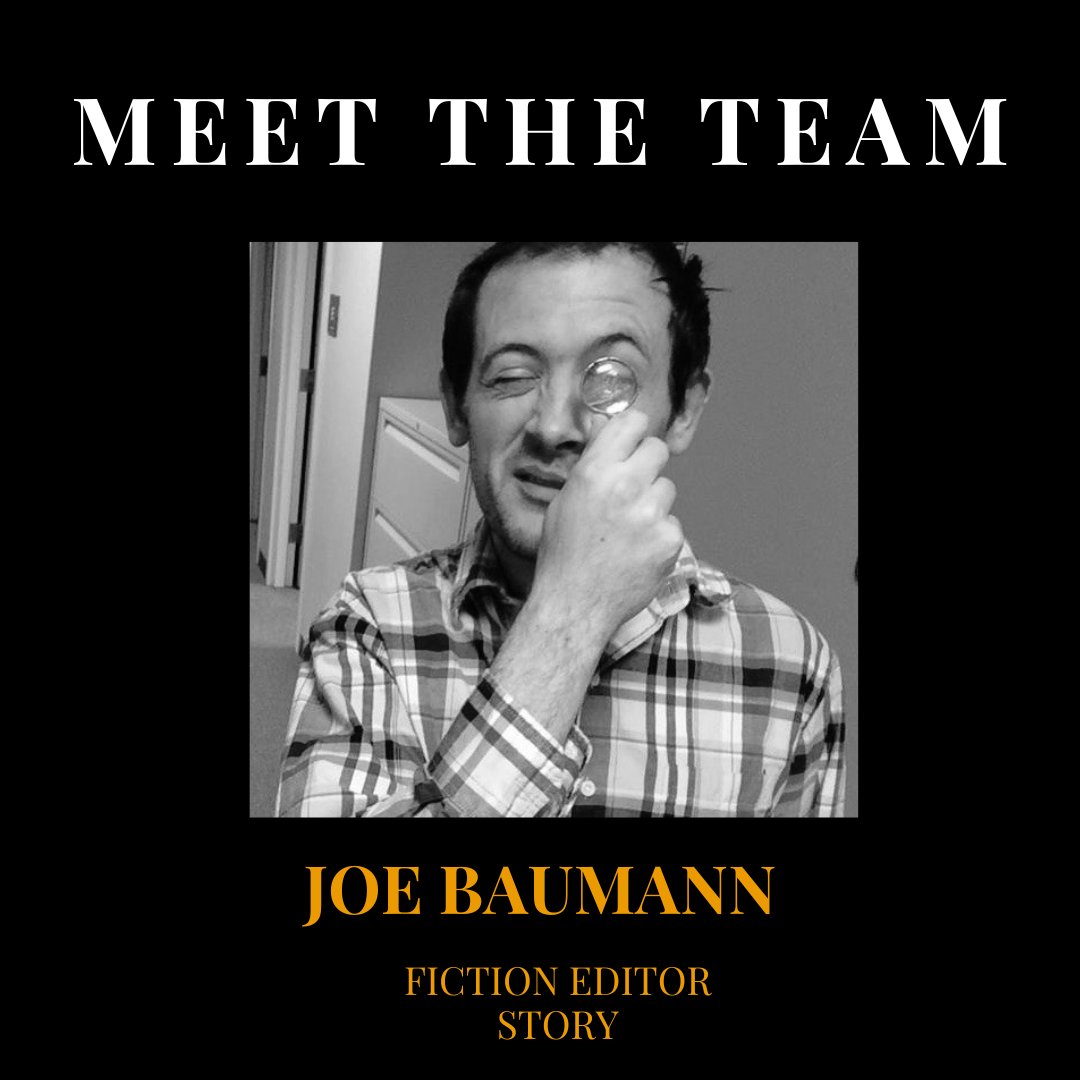 StoryLitMag's tweet photo. Meet STORY fiction editor: Joe Baumann (@jbaumann035)

Joe is the author of six collections of short fiction. He was a 2019 Lambda Literary Fellow in Fiction and currently directs the MFA in Writing at Lindenwood University.  He can be reached at https://t.co/Msmog8JKWB. https://t.co/QovGj9Iy3O