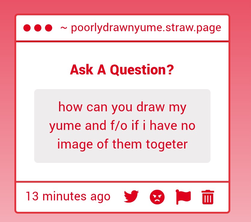 Poorly Drawn Yumes tweet media