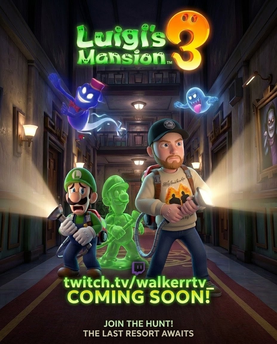 WalkerrTV's tweet image. Poltergust G-00? Checked. Flashlight? Checked. Courage? ...We’re working on it. 🔦👻 Things are about to get spooky! Luigi's Mansion 3 streams are coming soon to Twitch.
#supportsmallstreamers #LuigisMansion3 #Nintendo #TwitchStreaming #NintendoSwitch