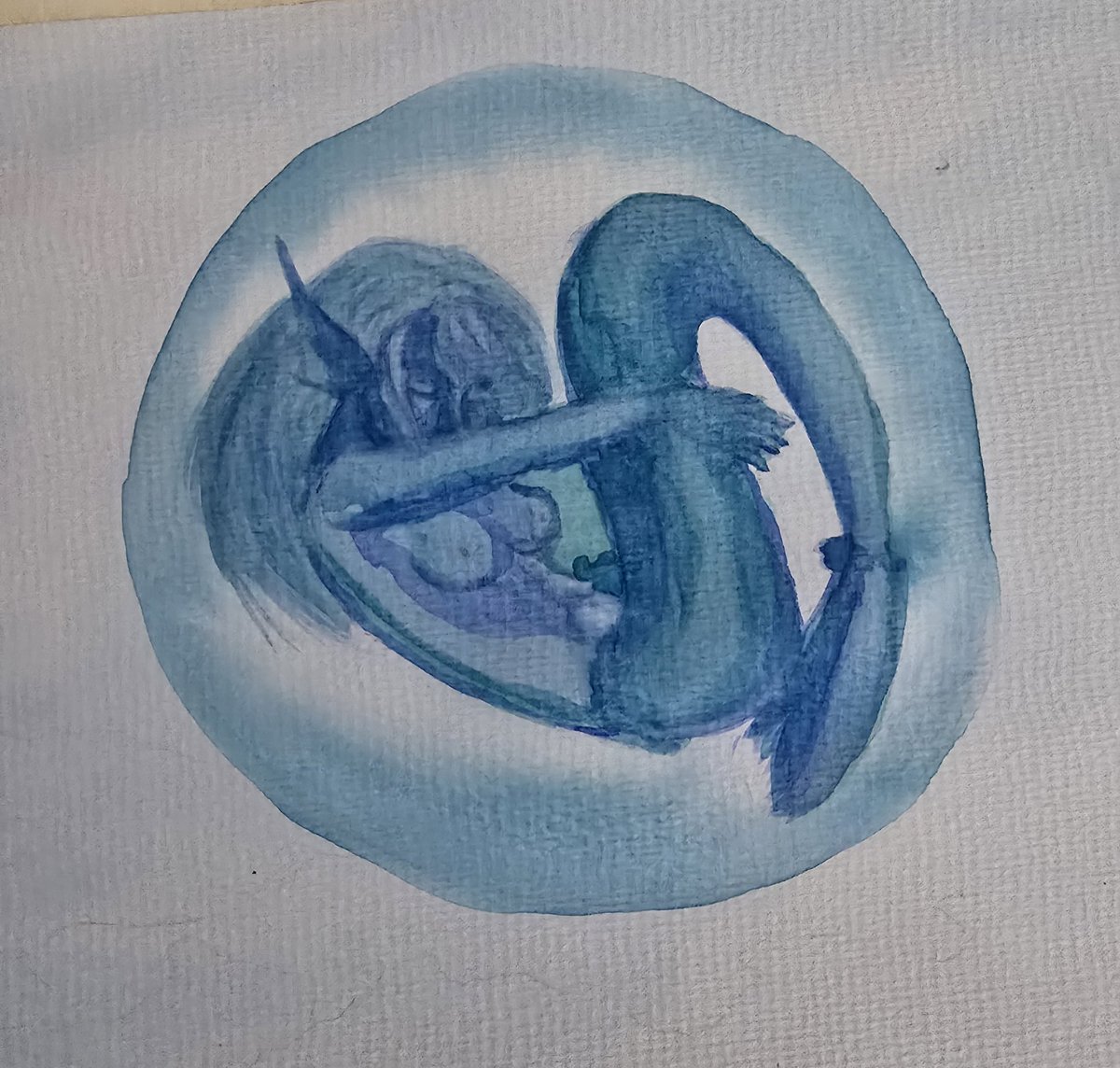 SrLechuzita's tweet image. The daughter of Liwyatan and the moon
#seaglass #siren #WatercolorArt #aquarium