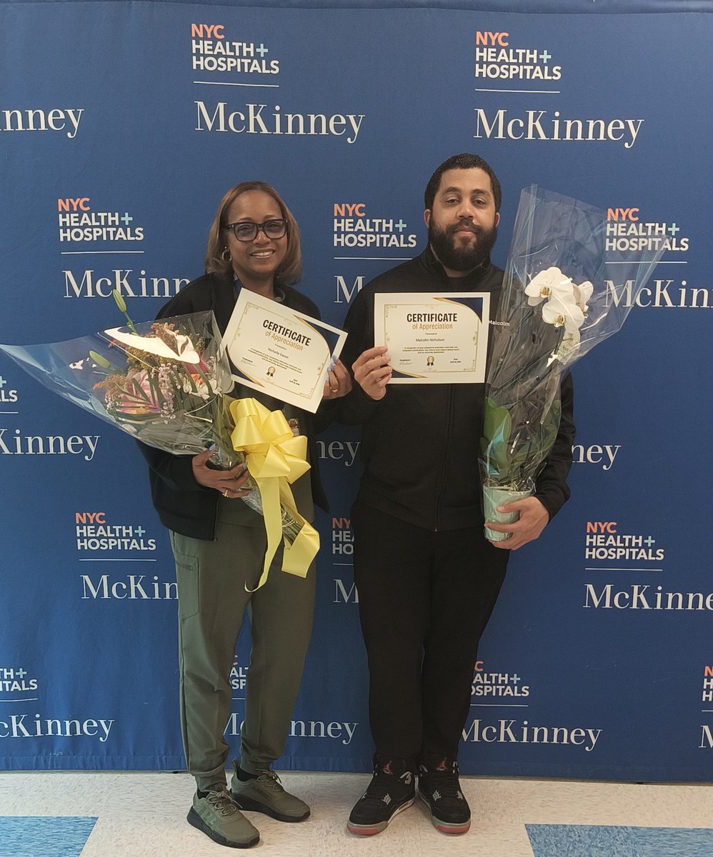 NYCHealthSystem's tweet photo. Today, we celebrate our amazing NYC Health + Hospitals administrative professionals who keep everything running smoothly behind the scenes. From managing schedules to organizing events, your hard work, dedication, and attention to detail does not go unnoticed.

Thank you for all that you do! Pictured here are staff from NYC Health + Hospitals/Carter, NYC Health + Hospitals/McKinney, and NYC Health + Hospitals/Elmhurst.