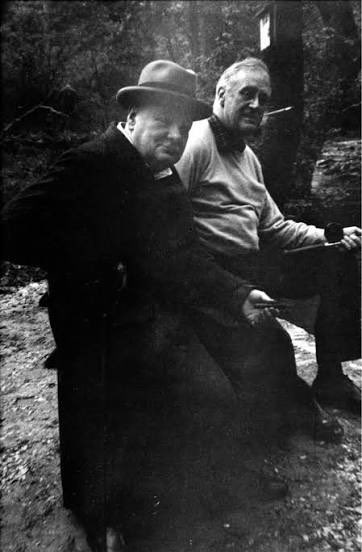 CFergusonbooks's tweet photo. On this day in 1942, President Franklin Roosevelt stepped out of his car at Hi-Catoctin Camp #3 and said “this is a Shangri-La.” 

Those words selected the site for his presidential retreat and began the history of what is now known as Camp David. https://t.co/IkBWC53LTH