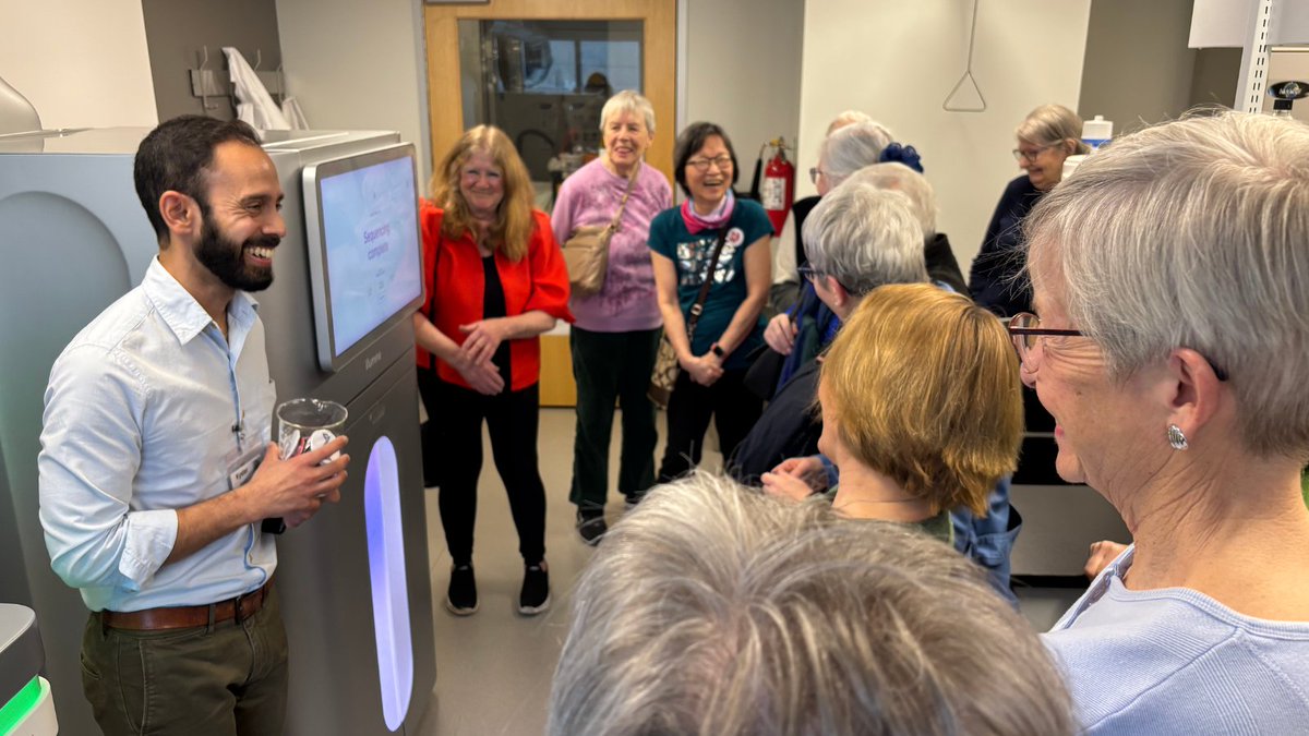 UHKF's tweet image. Recently, #WomensGivingCircle members got an exclusive tour of @KingstonHSC's W.J. Henderson Centre for Patient-Oriented Research w/ @UHKF—a perk of joining this generous #donor group!

Staff showed how donor support directly improves research. uhkf.ca/wgc #ygk