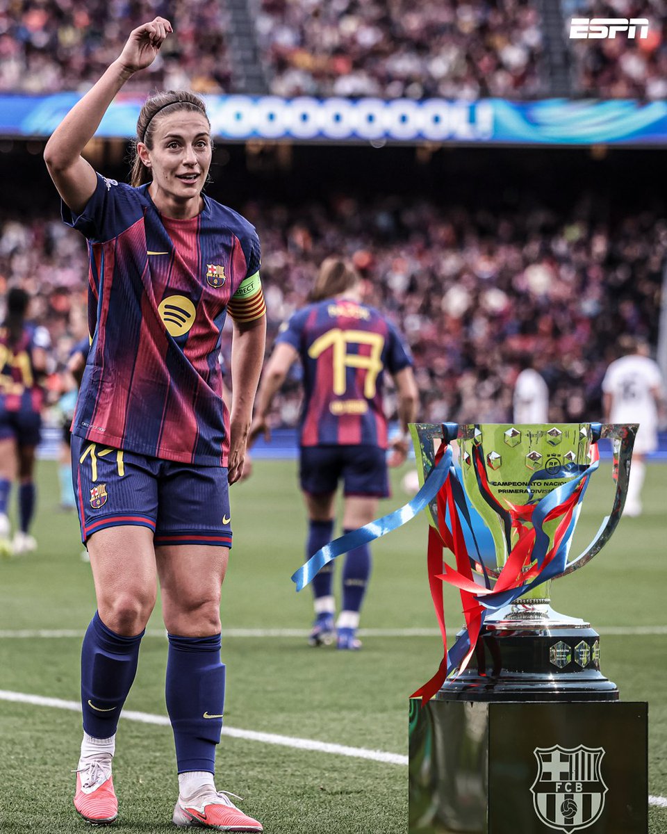 BARCELONA FEMENI ARE LIGA F CHAMPIONS FOR THE SEVENTH STRAIGHT YEAR 🏆🏆🏆🏆🏆🏆🏆

THEY OWN SPAIN 🇪🇸