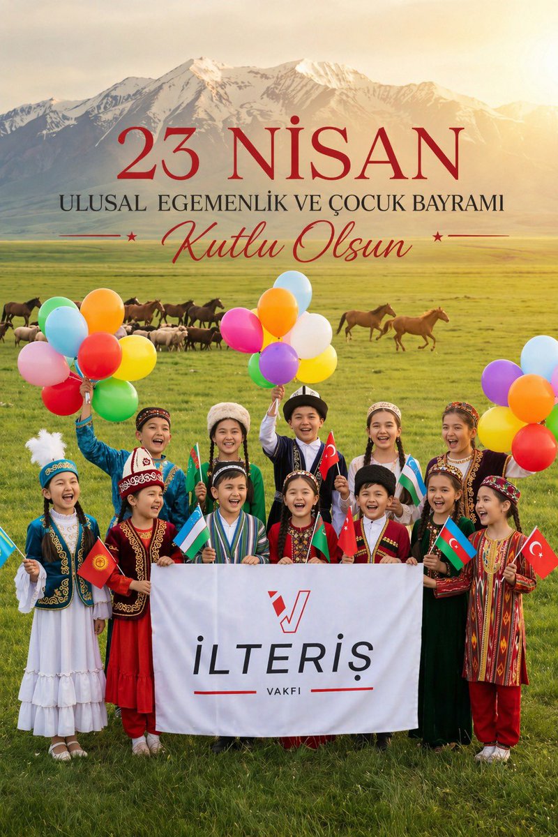 ilterisvakfi's tweet photo. "Küçük hanımlar, küçük beyler! Sizler hepiniz geleceğin bir gülü, yıldızı ve ikbal ışığısınız. Memleketi asıl ışığa boğacak olan sizsiniz..."

- Başbuğ Atatürk

🇹🇷23 Nisan Ulusal Egemenlik ve Çocuk Bayramımız kutlu olsun!❤️ https://t.co/EBfyIAB4Bg
