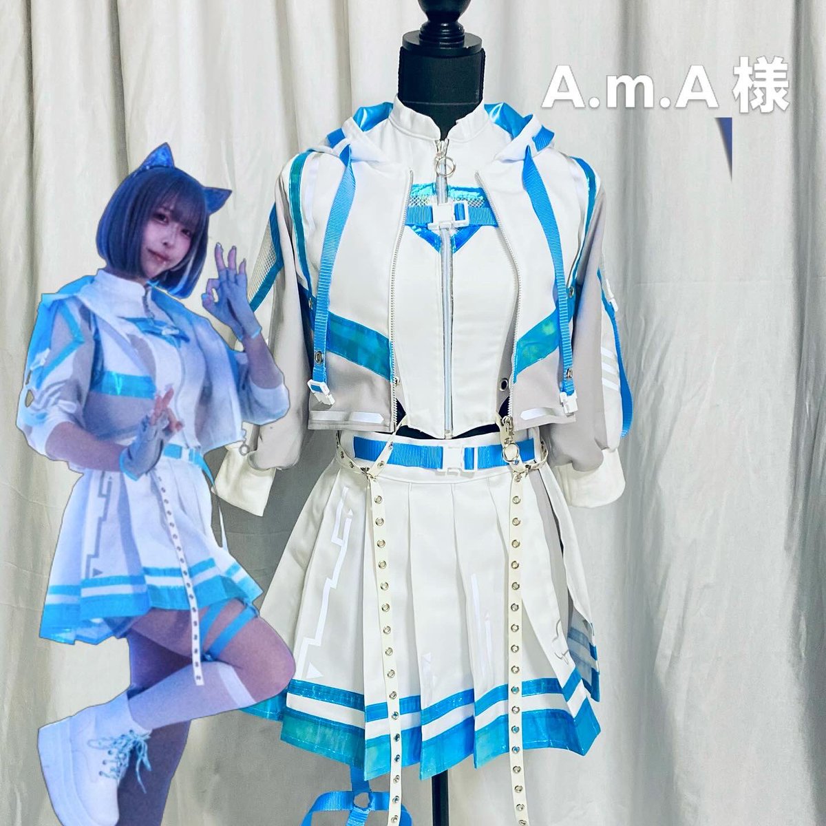 新衣装です🌧️🩵