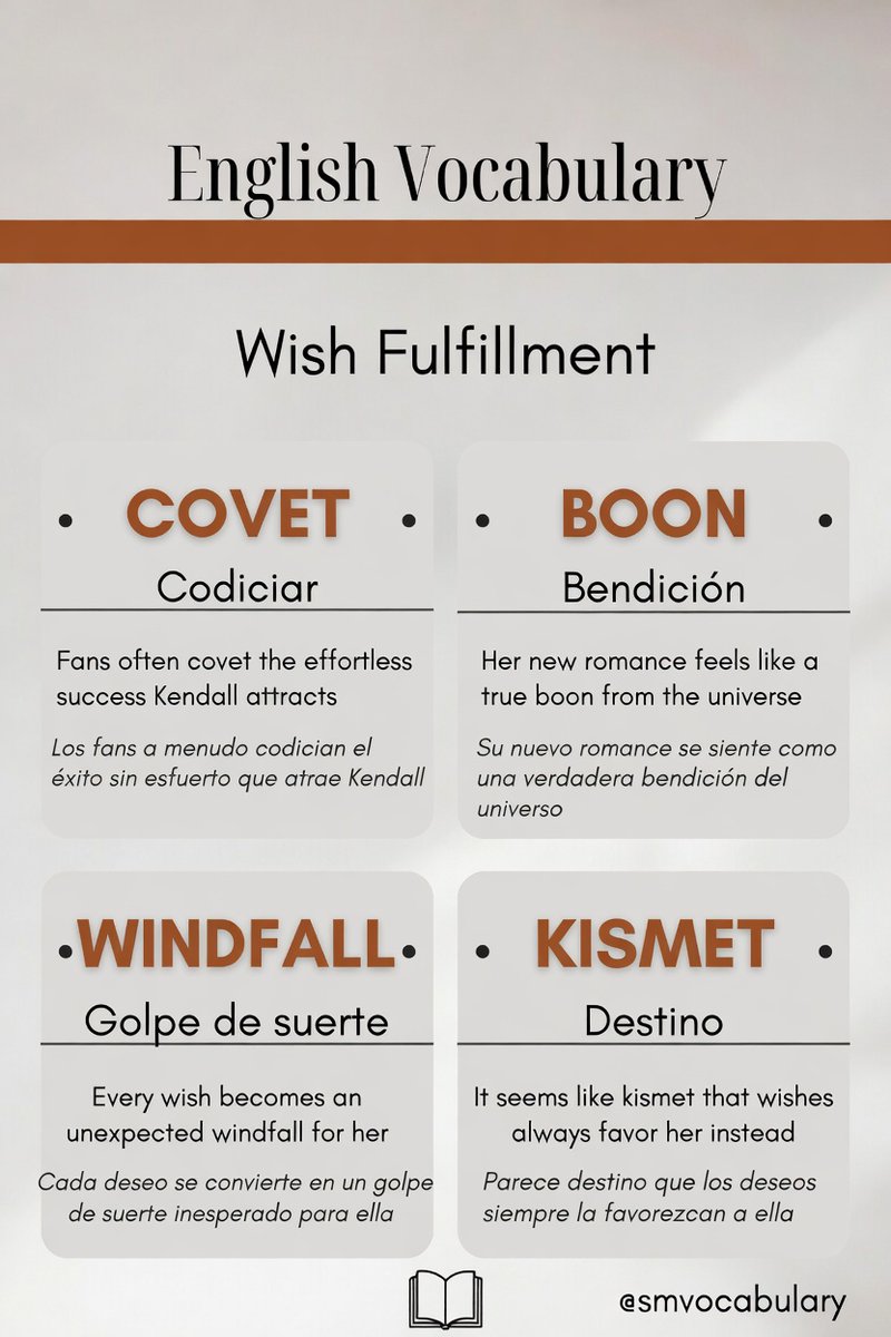 smvocabulary's tweet photo. @notremadame ¿Tus deseos se le cumplen a Kendall Jenner? 'Covet' es codiciar lo ajeno. Ej: I covet her perfect life. ¿Qué codiciás vos hoy? ¡Dejalo en comentarios! #AprendeIngles #InglesReal https://t.co/ku0ZHmcxQn