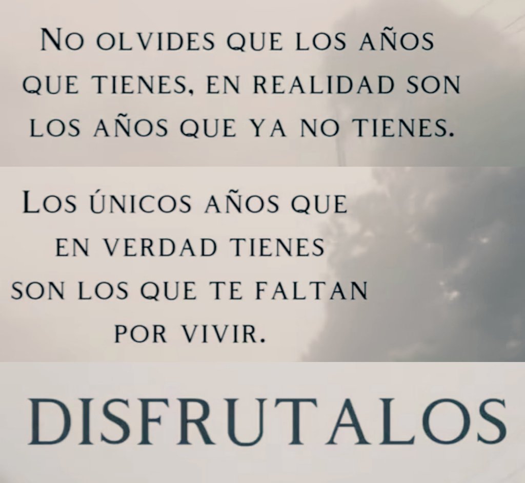 DISFRUTALOS.