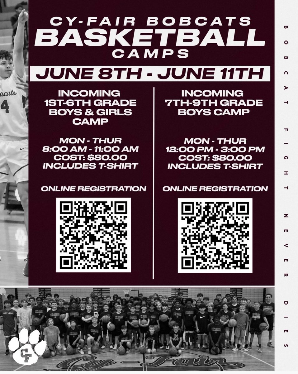 CyFair Men’s Basketball tweet media