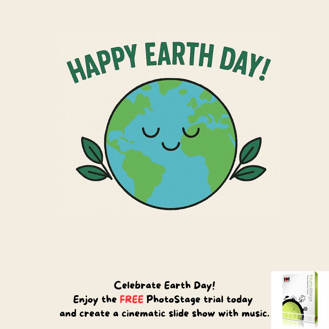nchsoftware's tweet image. From snapshots to stories! Celebrate Earth Day with creativity - grab your free PhotoStage trial today.
#EarthDay2026 #ContentCreation #SlideshowMaker 
nchsoftware.com/slideshow/inde…