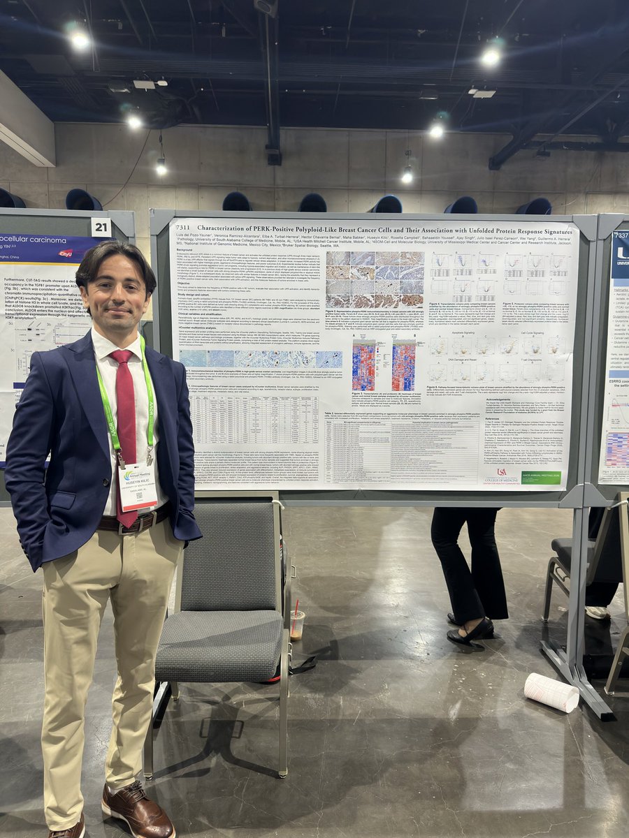 Pathway2Path's tweet image. Had a chance to present our research @AACR 2026, and connected with different groups of scientists. 

Big thanks to @PathologyUSAH to support me to made this possible. #aacr