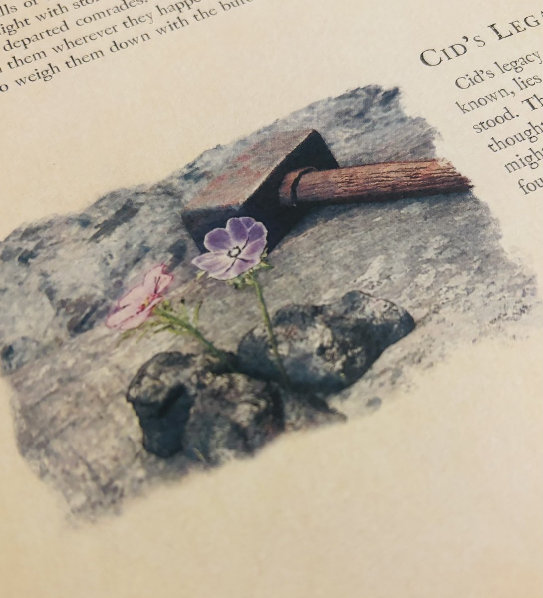 FFVIINovels's tweet photo. #LOGOS confirms that Cid was buried at the site of the first hideaway so that he may sleep alongside those for whose freedom he fought so hard. He was the Dominant of Thunder and his character is an amalgamation of various storm gods, from Zeus (who battled the monstrous Typhon) to Indra (who became an ally of Garuda). Cid’s grave is marked by a hammer to symbolise his vision to build a better world, but it’s also an item synonymous with Thor, the Norse god of thunder. As it happens, Thor was also believed to be the protector of the lowest classes in society, which is exactly what Cid does.