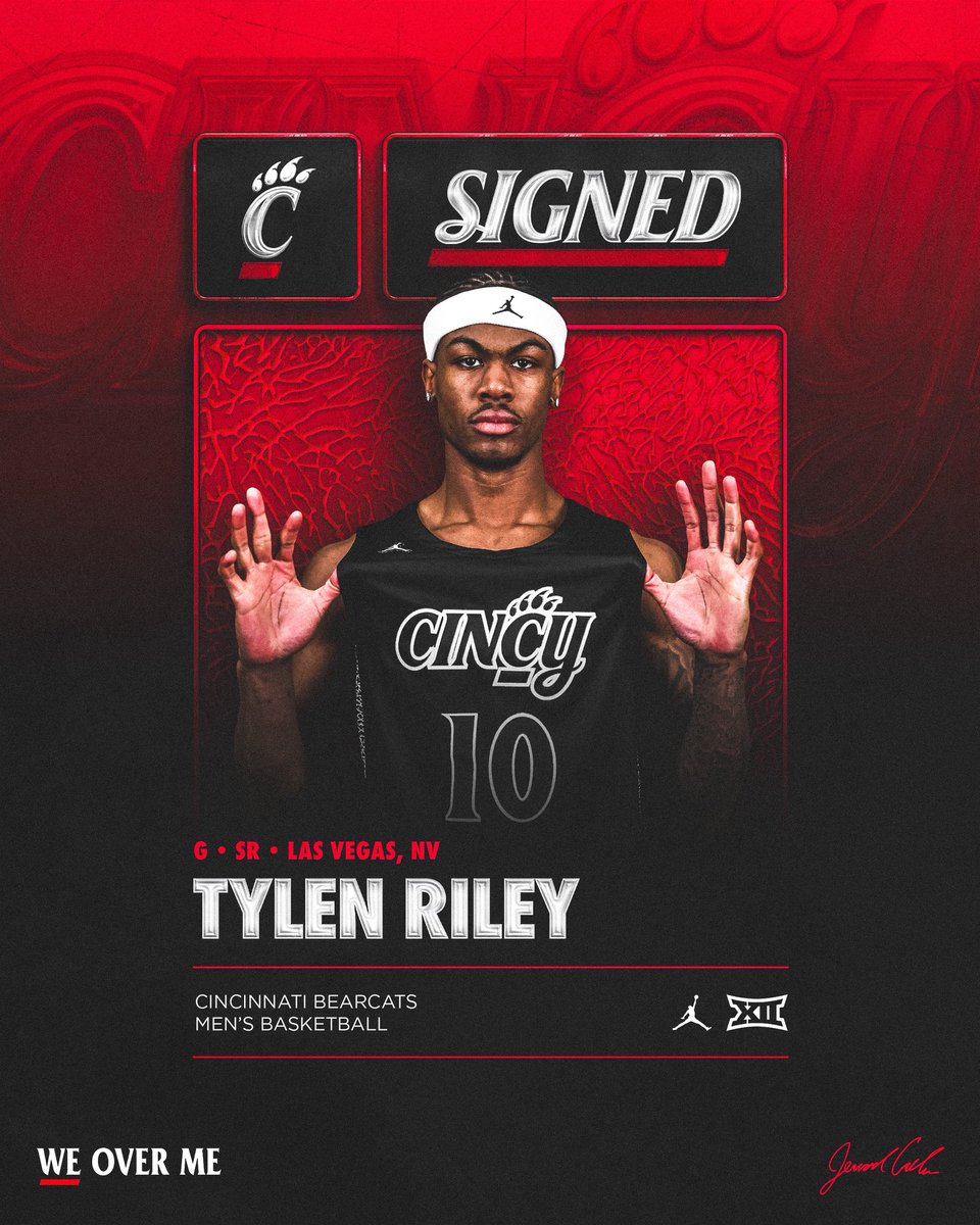 Welcome to Cincinnati, <a href="/RileyTylen/">Tylen Riley 🙏🏽🏀🤍</a>!

📝: bit.ly/4cs8xaD